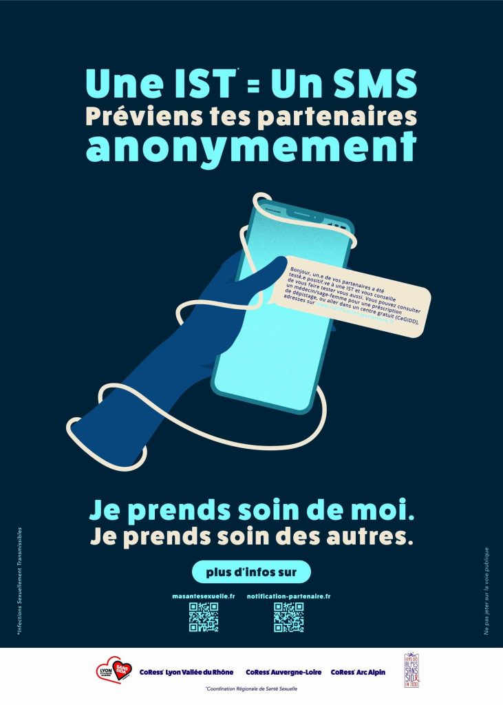 Prévention : une IST = un SMS